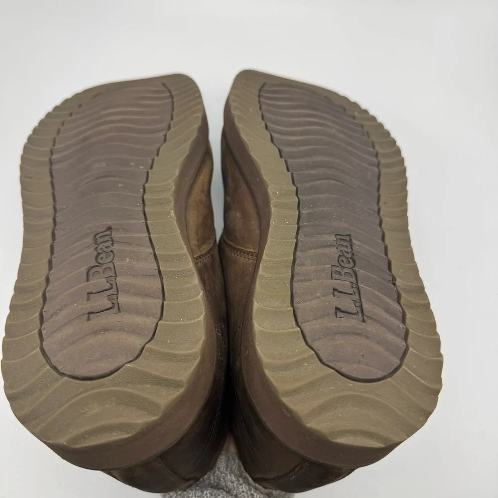 L.L.Bean Stonington Chukka Boots Men’s 11.5 Brown Oiled Leather 511441 Desert
